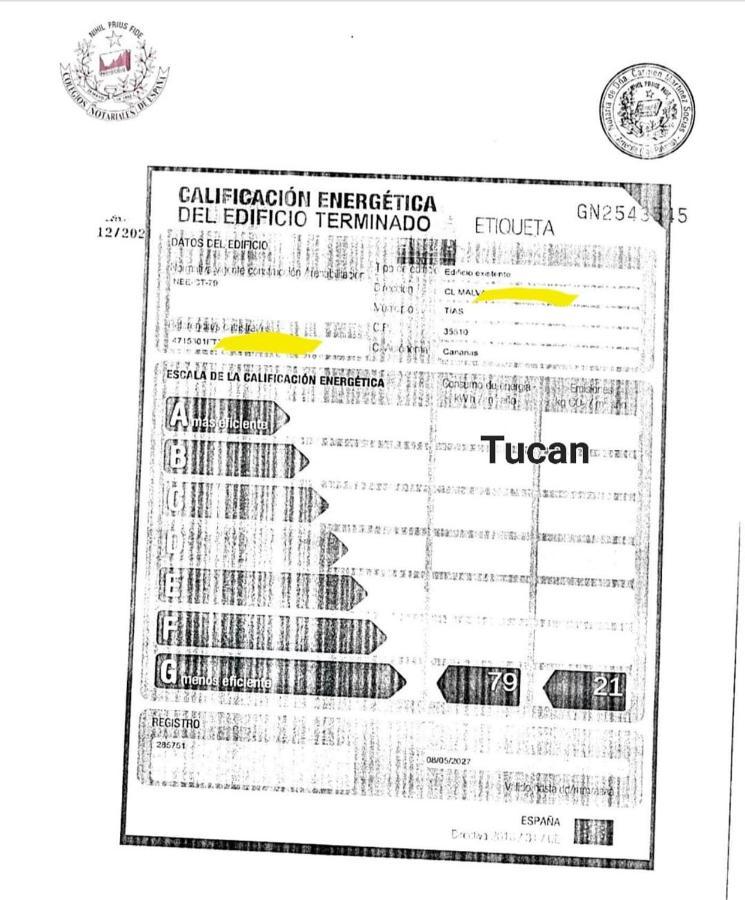Vivienda Vacacional El Tucan Tias Luaran gambar